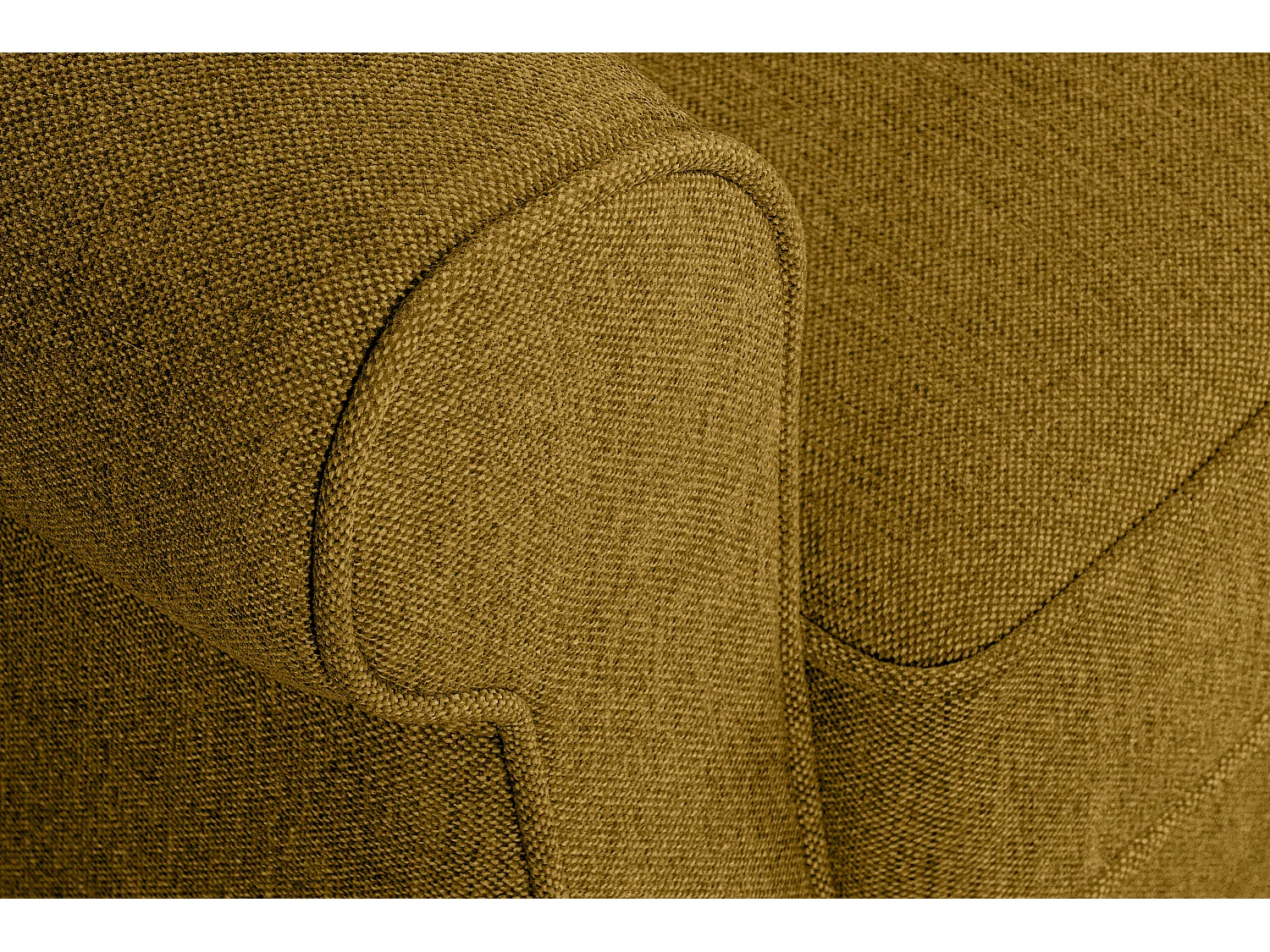 Ohrensessel Masivholzbeine schwarz -  honigfarben - MILES