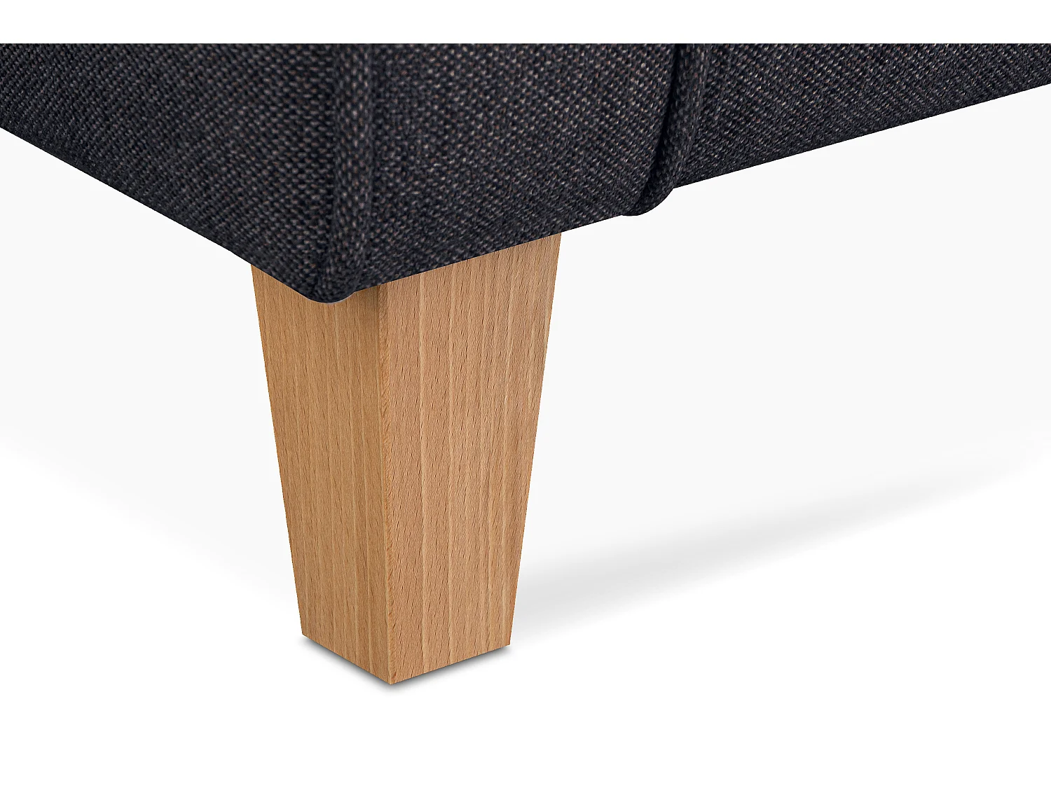 Ohrensessel Massivholzbeine buche -  marine - MILES