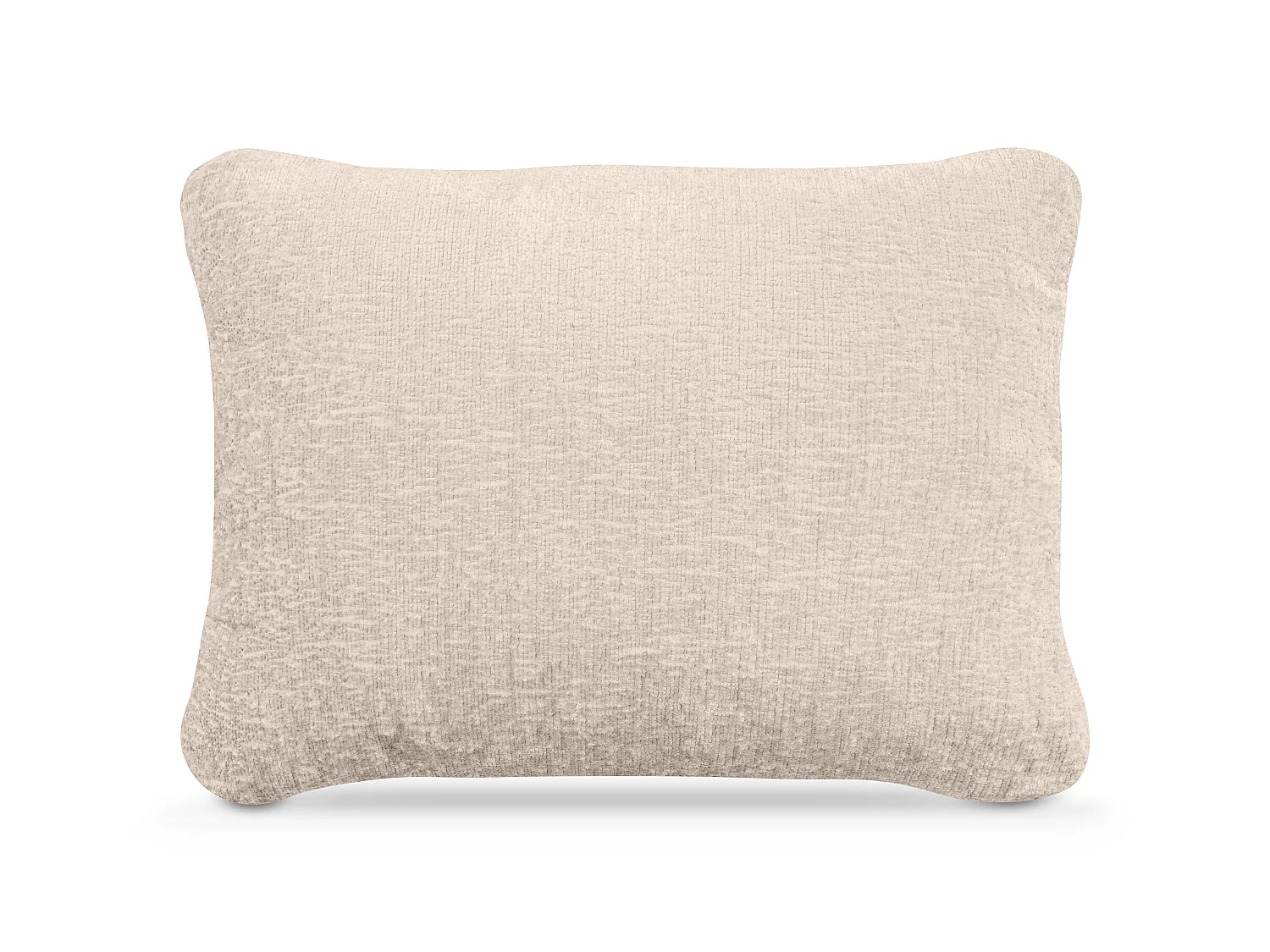 Drehsessel Set inkl. Sitzhocker - Chenille-Stoff - ecrue - RAGGI