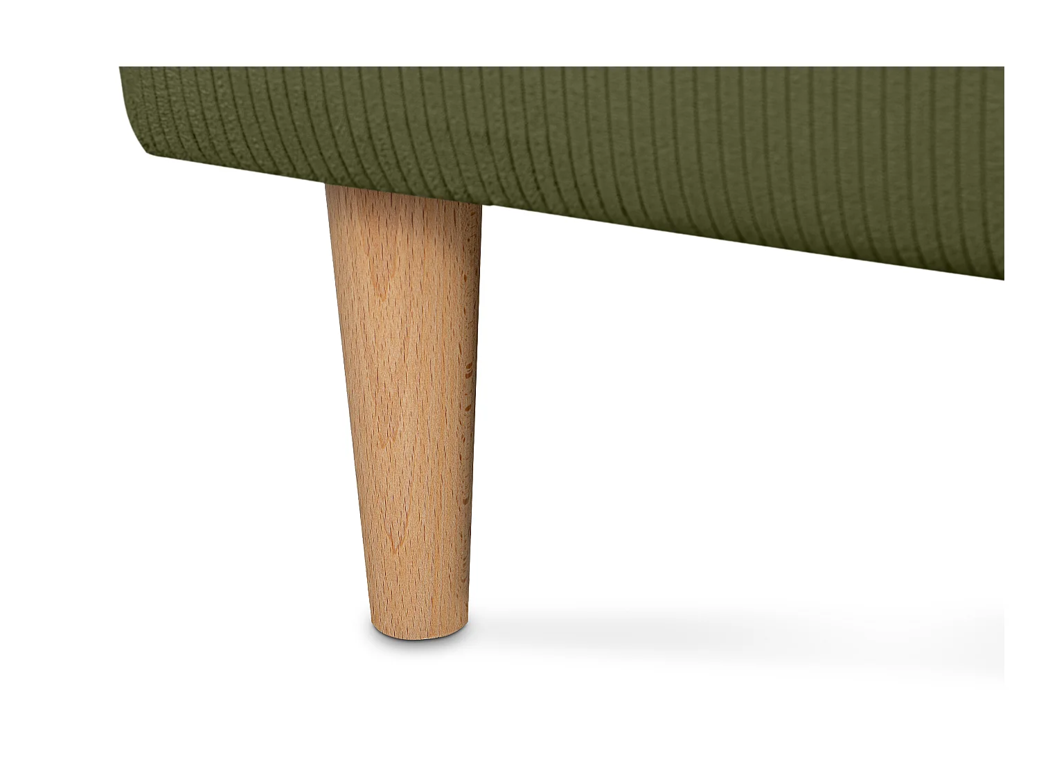 Klassischer Ohrensessel - grün - STRALIS