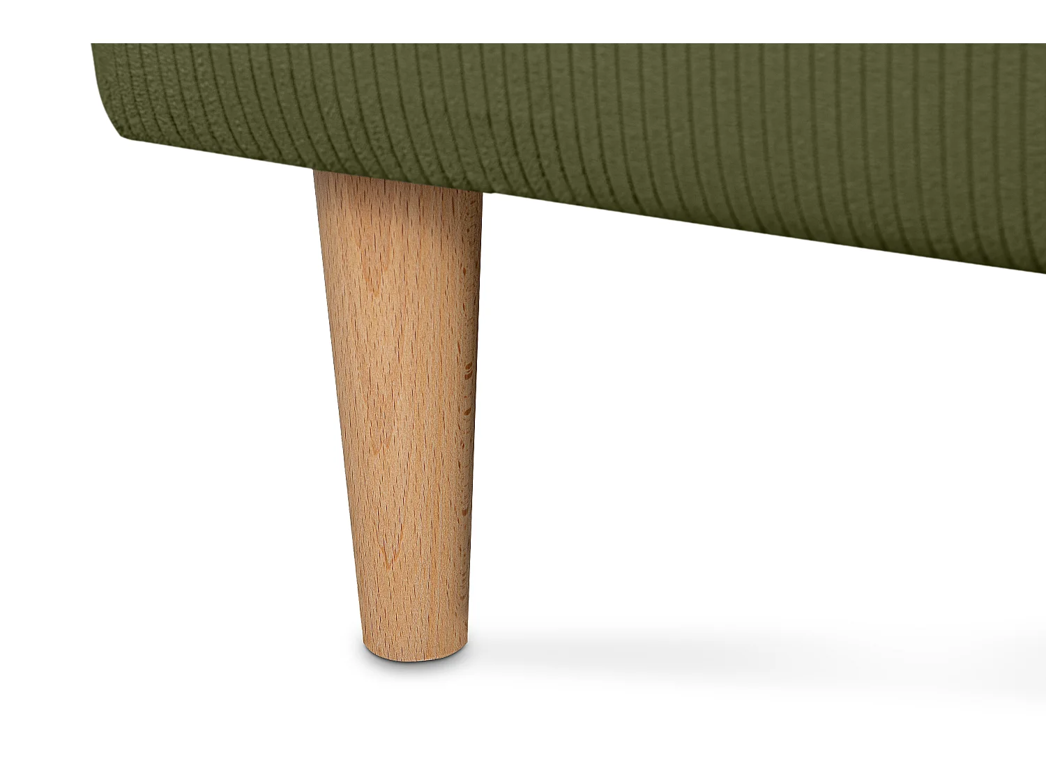 Klassischer Ohrensessel - grün - STRALIS