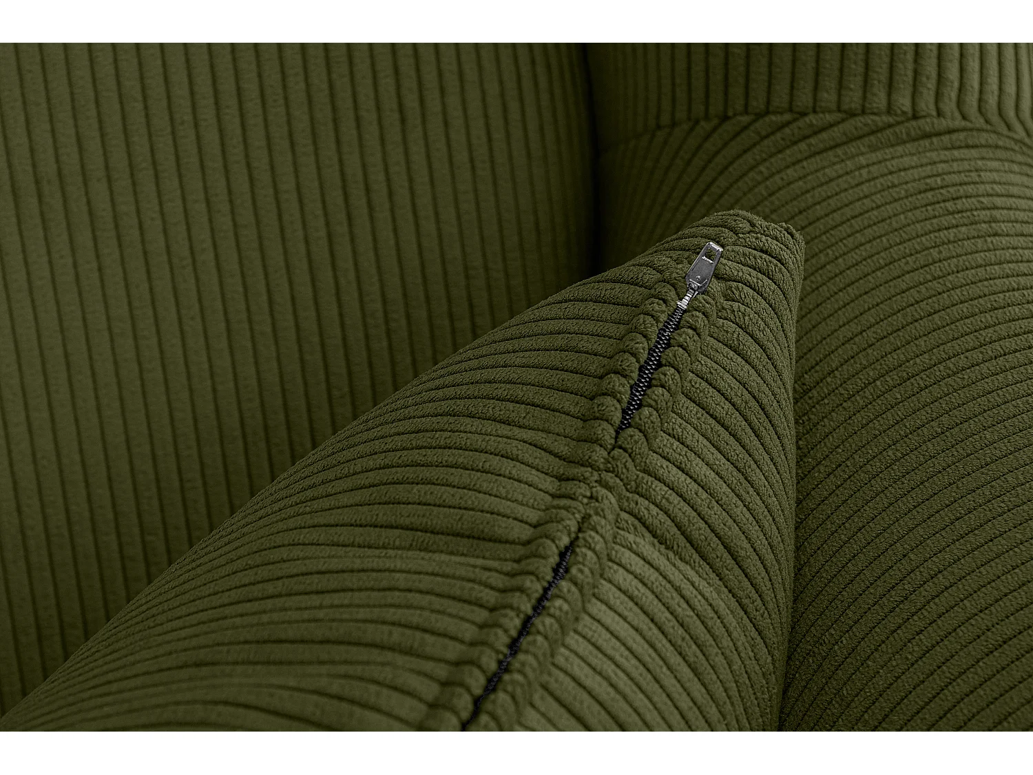 Klassischer Ohrensessel - grün - STRALIS