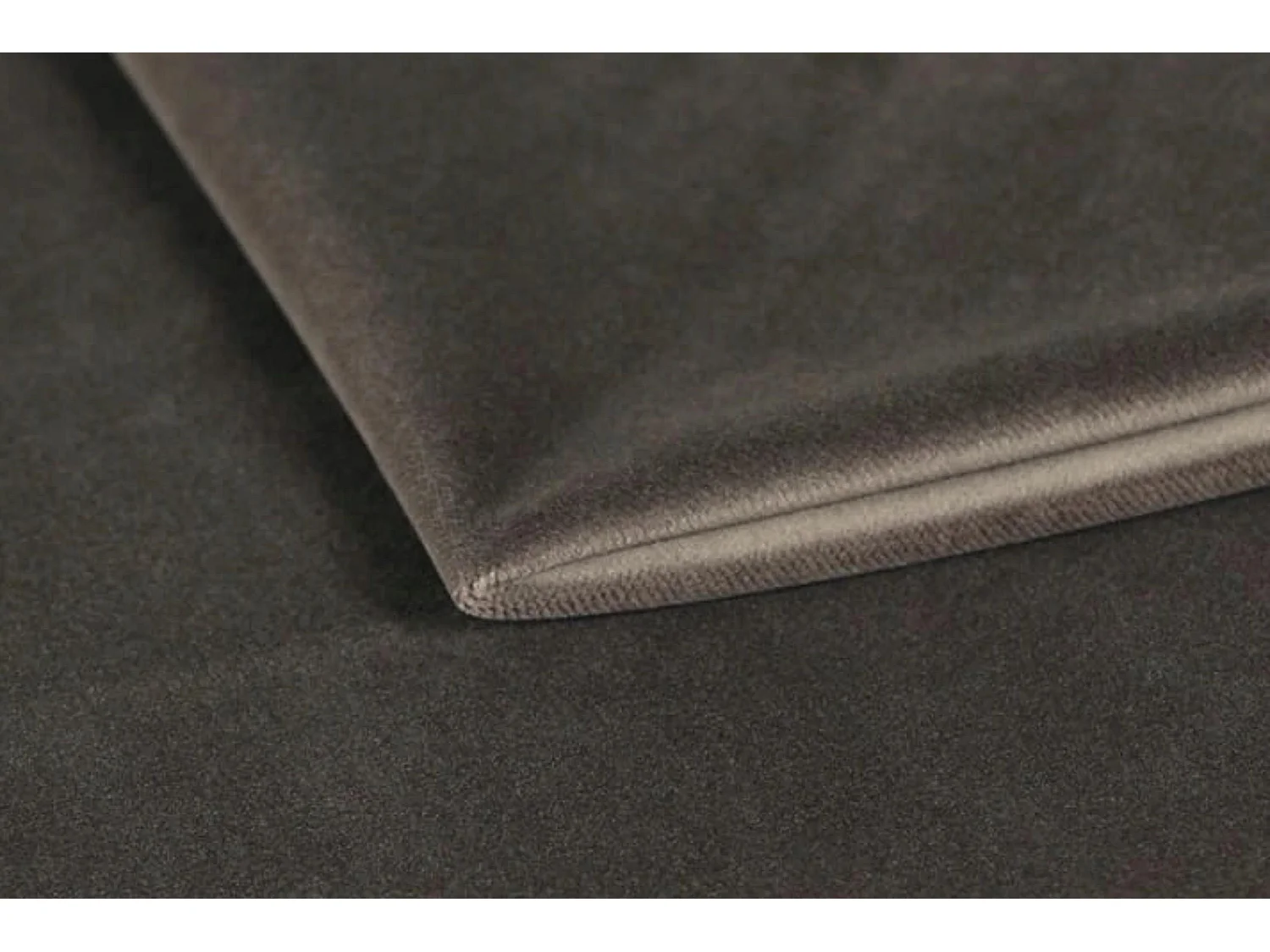 Vintage Sessel gepolstert Echt-Holz-Rahmen - braun - NASET