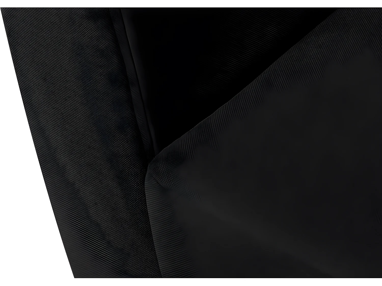 Skandinavischer Sessel - Massivholz-Beine - Schwarz - TAGIO