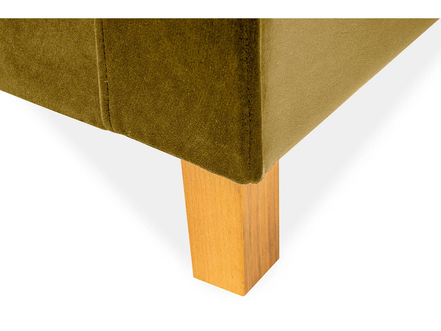 Bequemer Sessel - Echtholz Beine - Gelb - ERISO