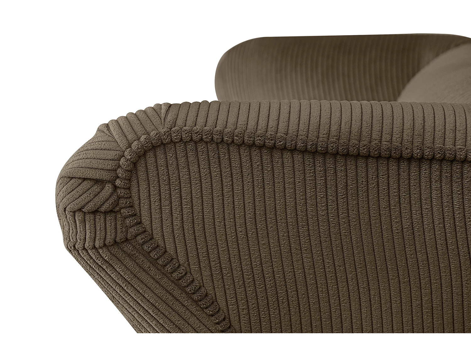 Klassischer Ohrensessel - braun - STRALIS