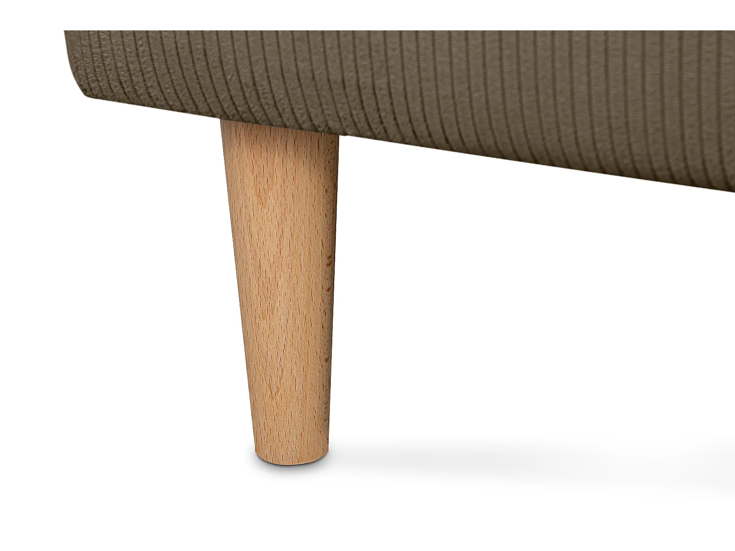 Klassischer Ohrensessel - braun - STRALIS