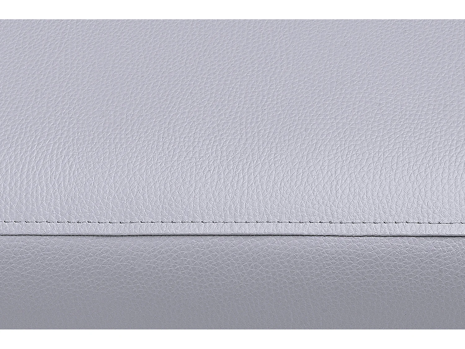 Moderner Sessel aus Kunstleder - grau - ESPECTO