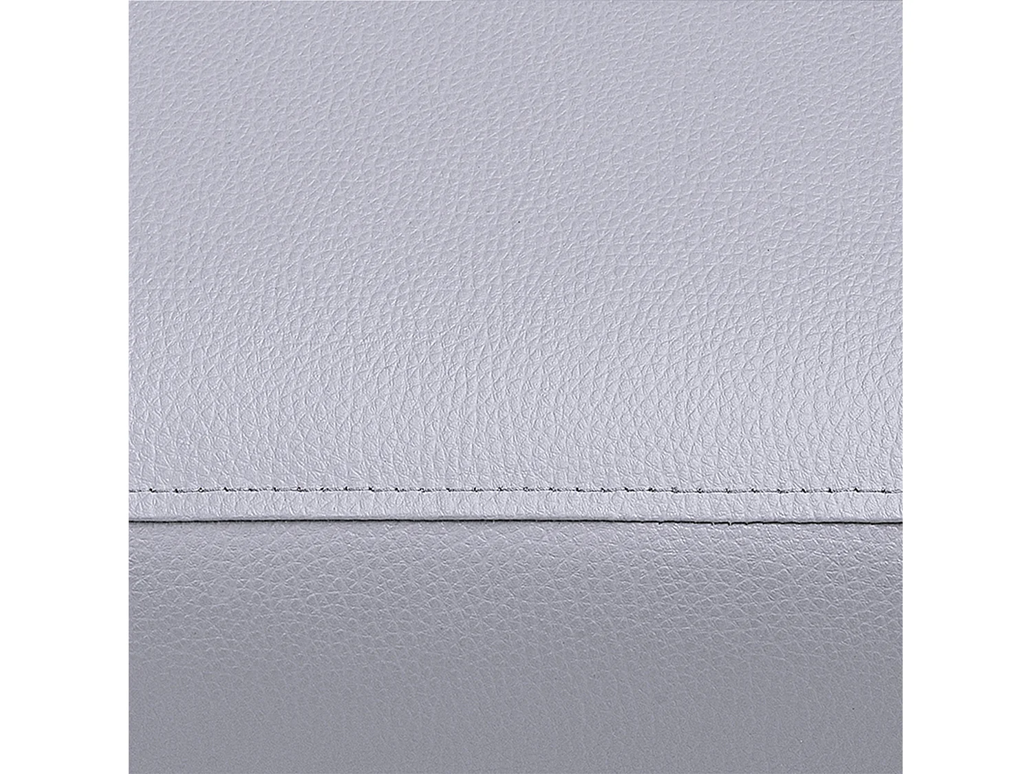 Moderner Sessel aus Kunstleder - grau - ESPECTO