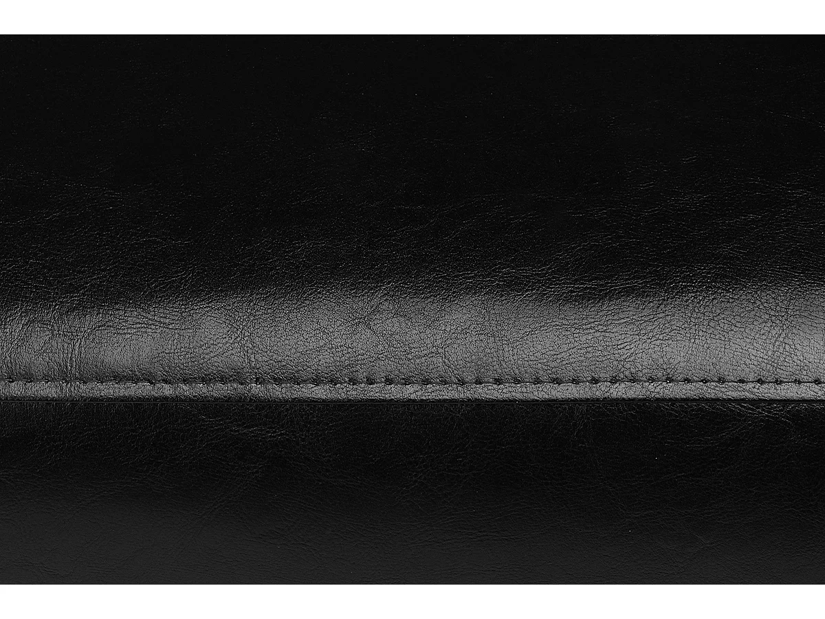 Moderner Sessel aus Kunstleder - Schwarz - ESPECTO