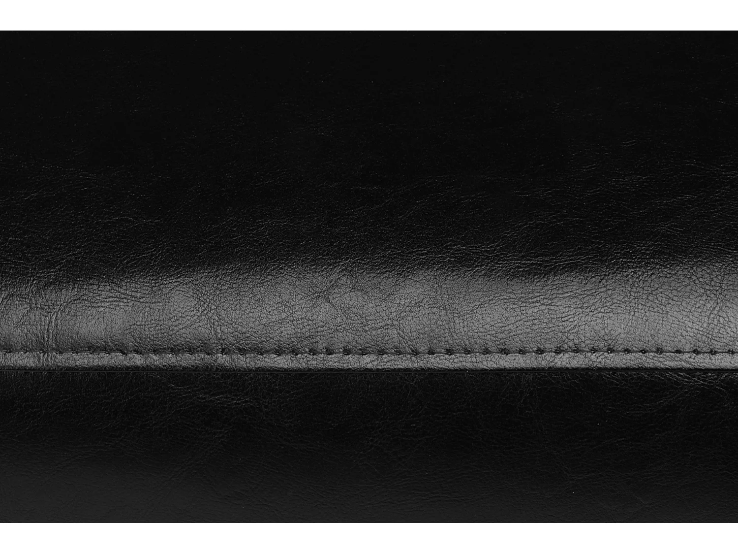 Moderner Sessel aus Kunstleder - Schwarz - ESPECTO