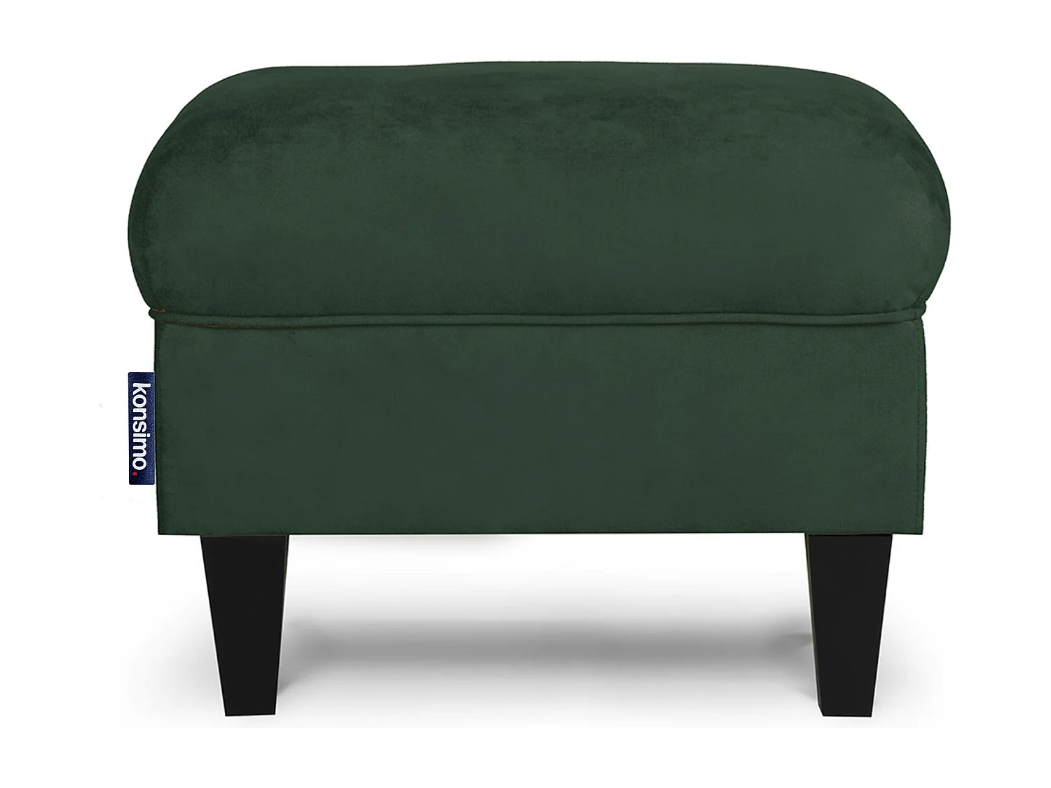 Ohrensessel Set inkl. Sitzhocker -  Grün - MILES