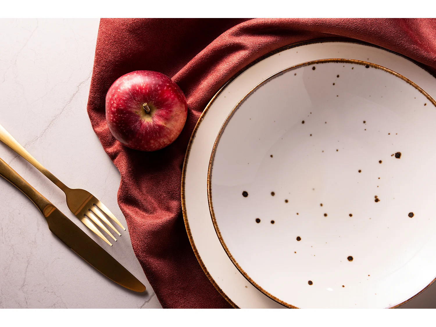 Tafelservice für 6 Personen (18 Tlg.) - Porzellan - cremefarben - ALUMINA