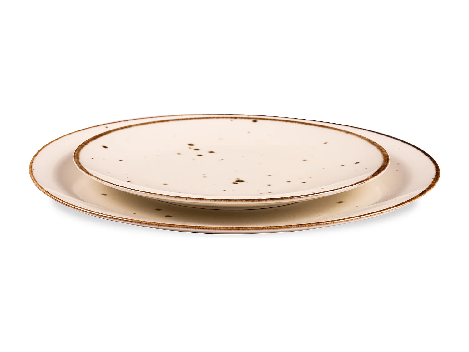 Tafelservice für 6 Personen (18 Tlg.) - Porzellan - cremefarben - ALUMINA