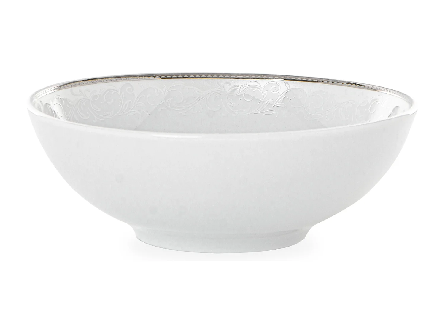 Tafelservice für 6 Personen (25-tlg.) - Porzellan - Weiß - AMELIA