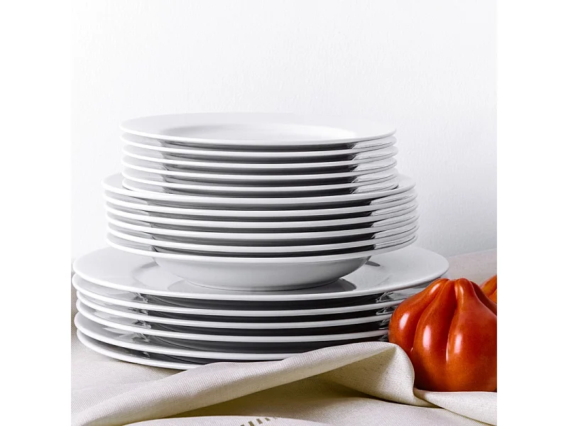 Kombiservice (36er-Set) - Porzellan - weiß - MUSCARI