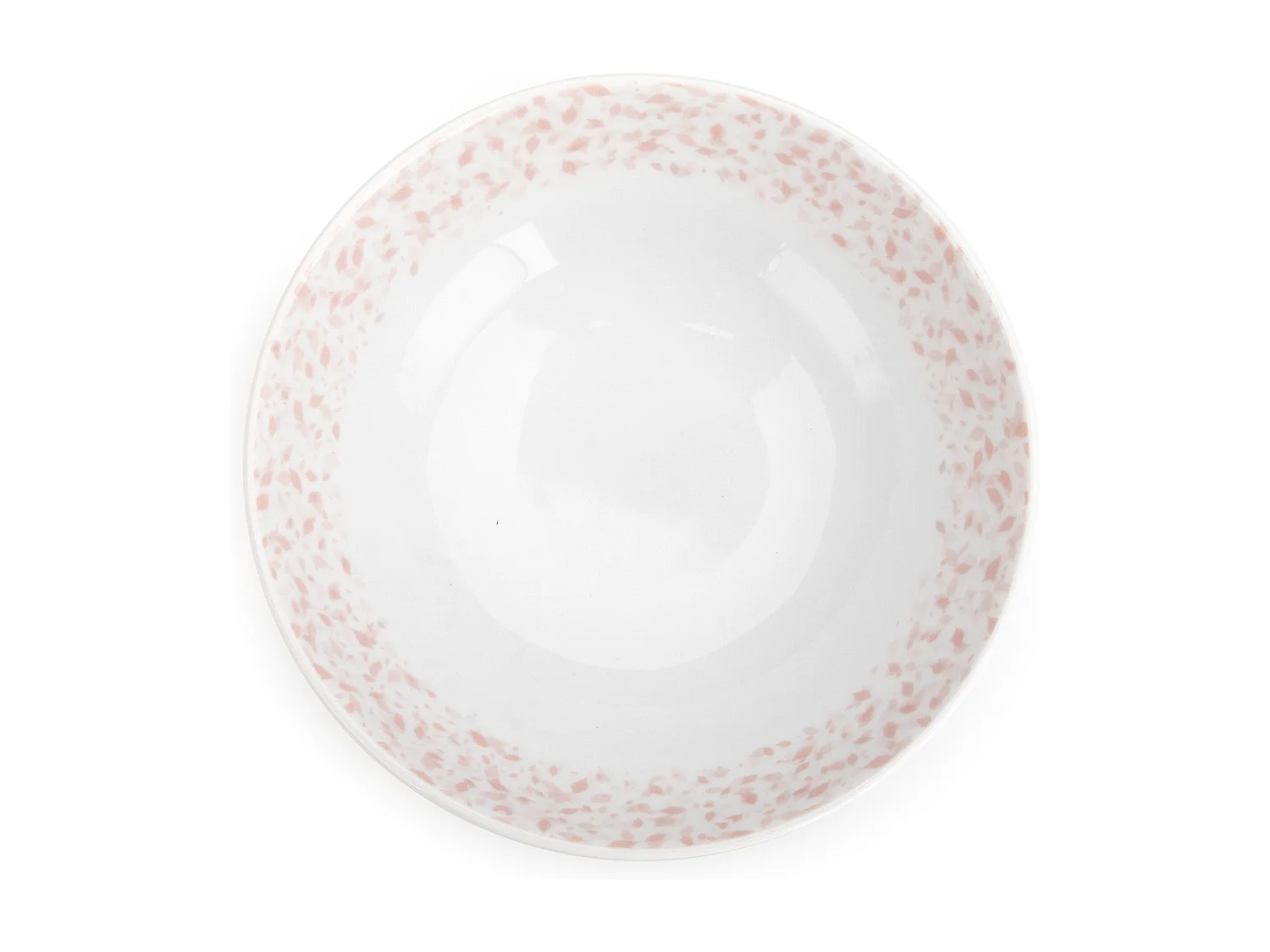 Kombiservice (24-tlg) - Porzellan - Weiß/Rosa - BOSS