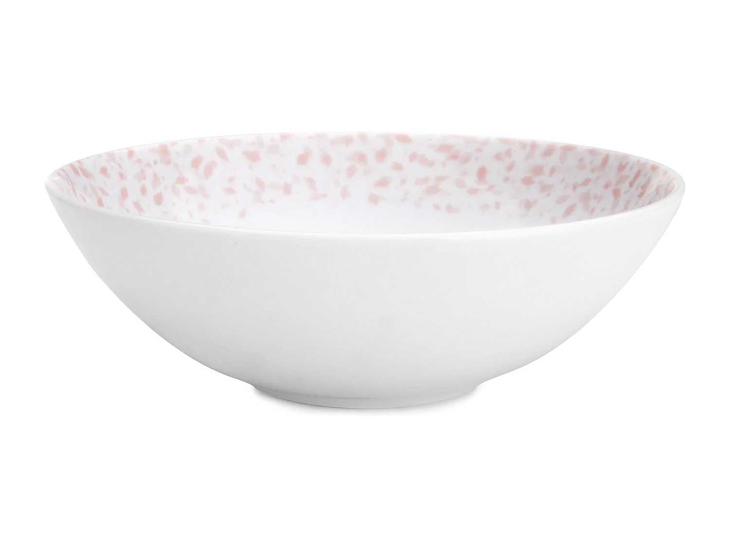 Kombiservice (24-tlg) - Porzellan - Weiß/Rosa - BOSS