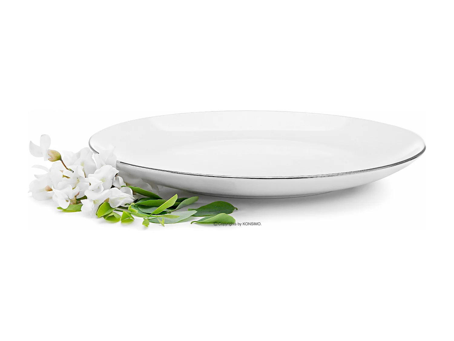 Kombiservice (30-tlg) - 6 Personen - Porzellan - Weiß - BOSS