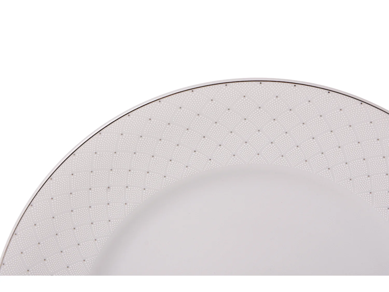 Tafelservice für 6 Personen (25-tlg.) - Porzellan - weiß - AMELIA CARMEN