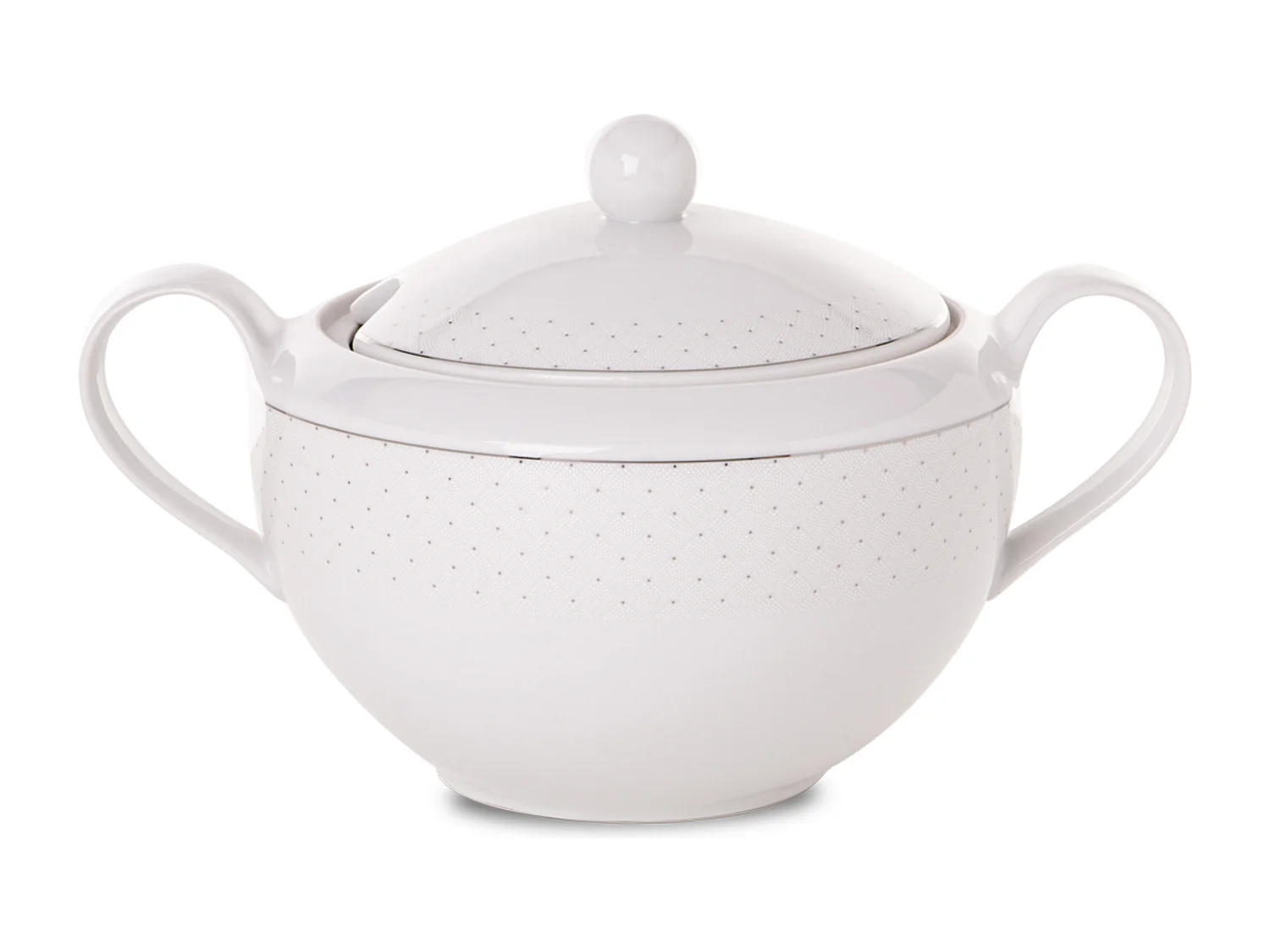 Tafelservice für 6 Personen (25-tlg.) - Porzellan - weiß - AMELIA CARMEN