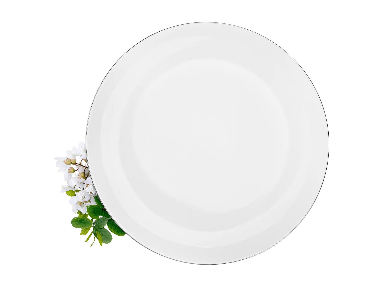 Kombiservice (24-tlg) - 6 Personen - Porzellan - Weiß - BOSS