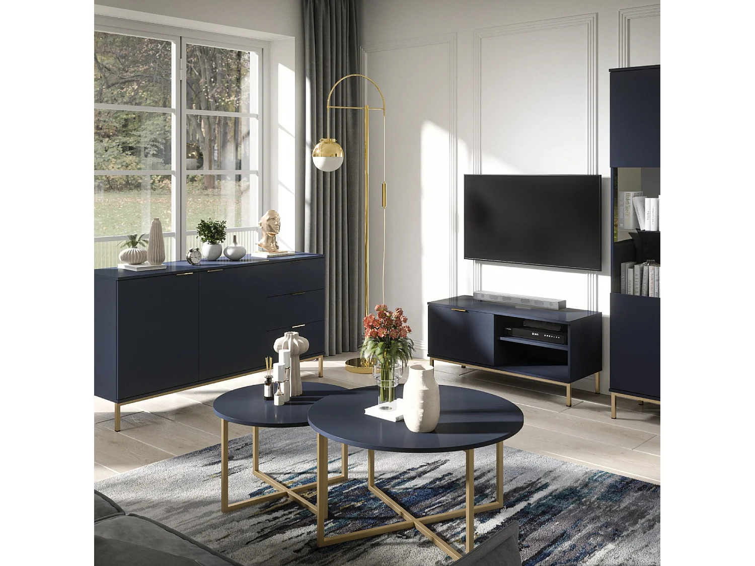 Couchtisch Wohnzimmertisch - mar-eblue - RUFES