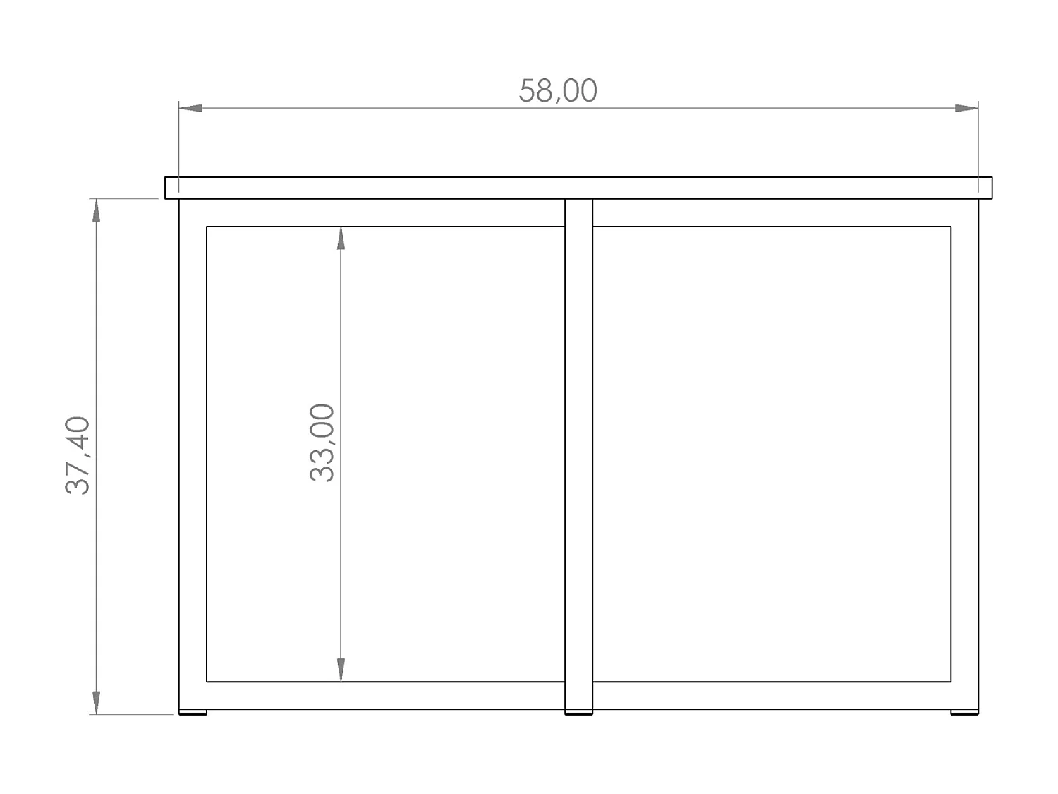 Couchtisch Wohnzimmertisch - mar-eblue - RUFES