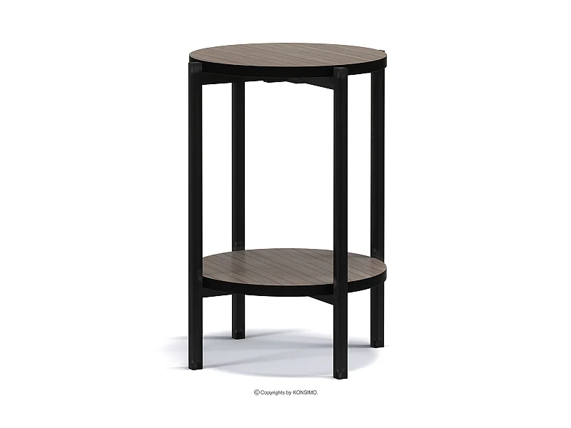 Couchtische Wohnzimmertisch - Spanplatte - dunkebraun - GERIS