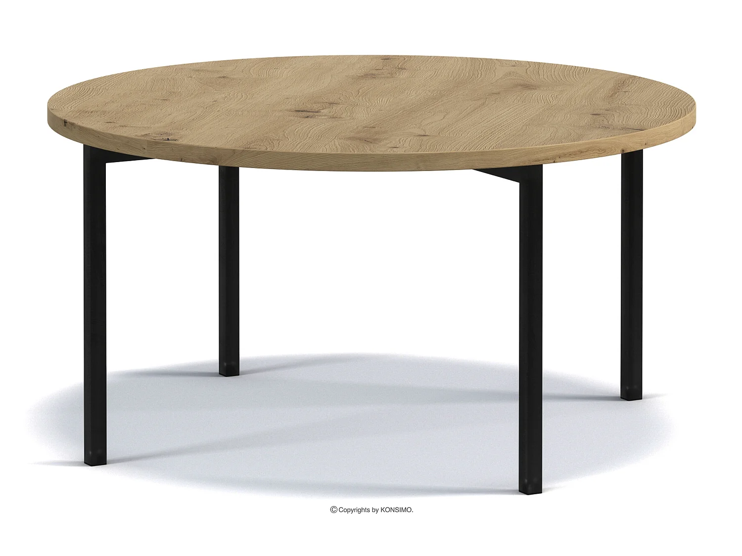 Couchtische Wohnzimmertisch - Spanplatte - dunkebraun - GERIS