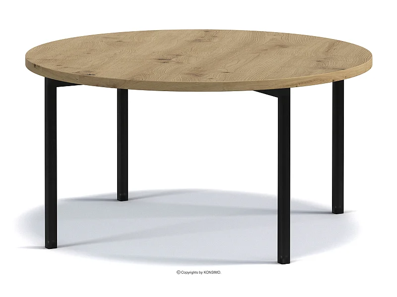 Couchtische Wohnzimmertisch - Spanplatte - dunkebraun - GERIS