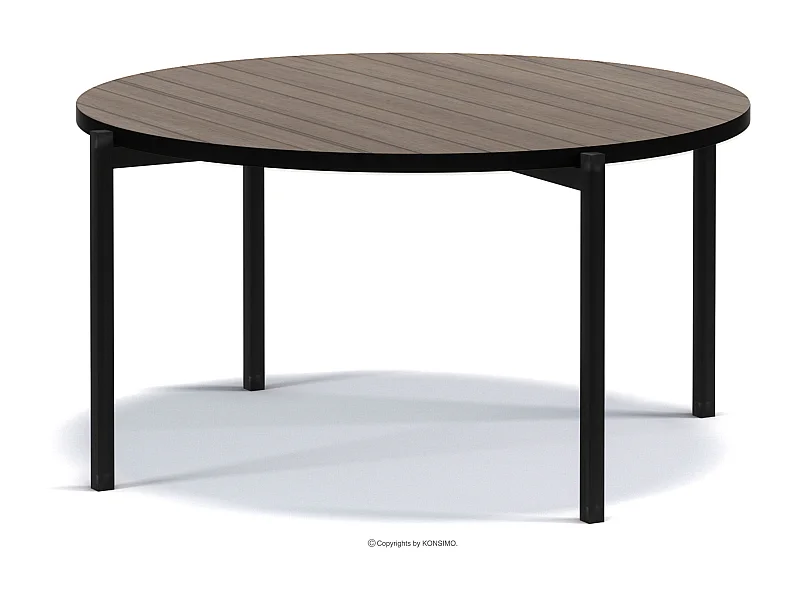 Couchtische Wohnzimmertisch - Spanplatte - dunkebraun - GERIS