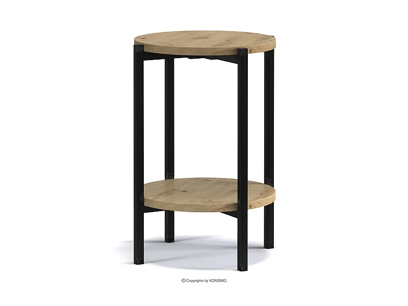 Couchtische Wohnzimmertisch - Spanplatte - dunkebraun - GERIS