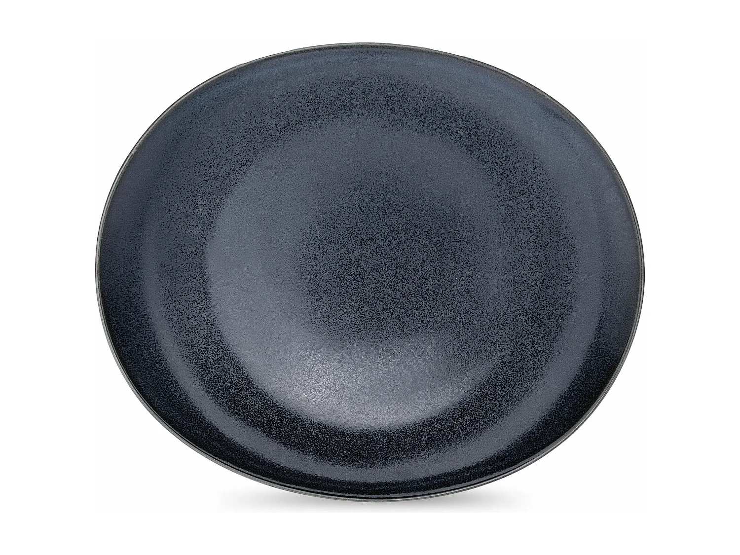 Speiseteller (6er-Set) - Porzellan - schwarz - TIME BLACK