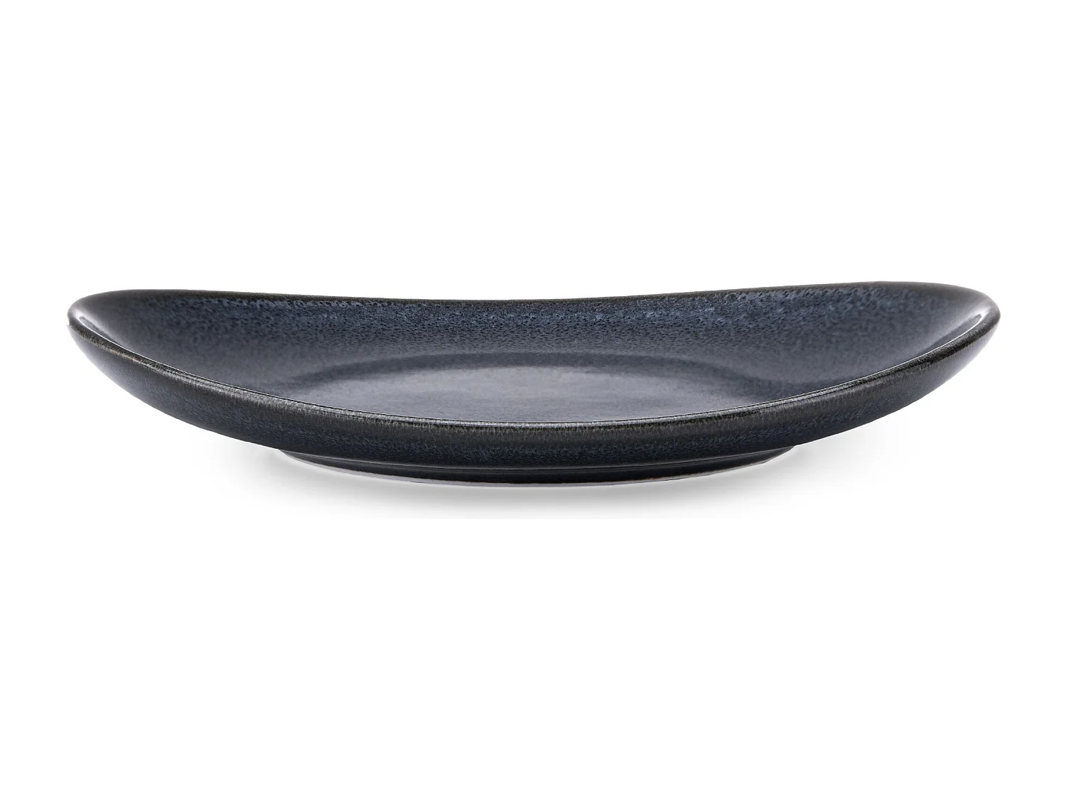 Dessertteller (6-tlg) 6 Personen  - Porzellan - schwarz - TIME BLACK