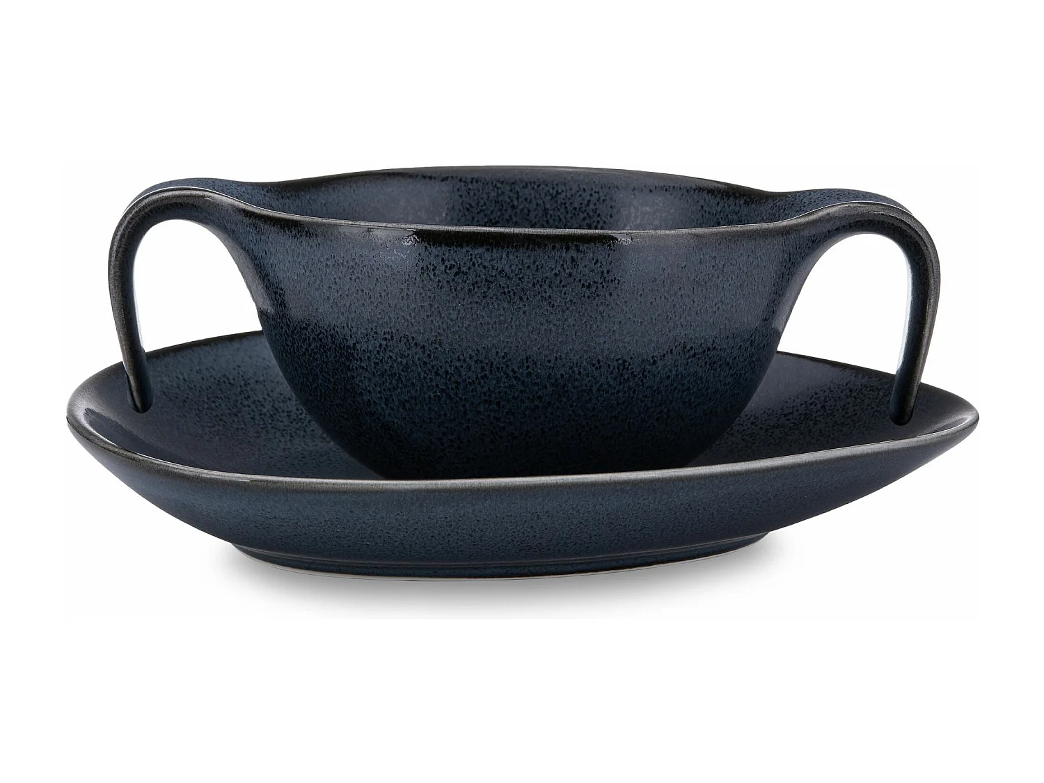 Vitrinenschrank  - Dunkelbraun - MERO