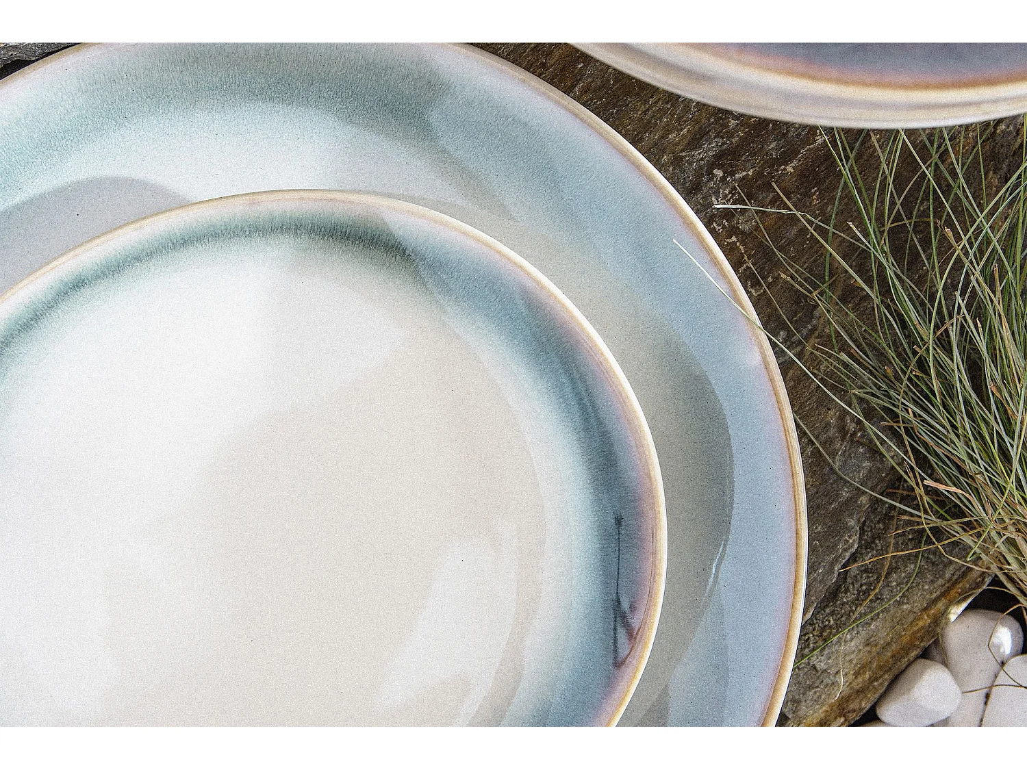 Dessertteller  - Porzellan - bunt - FREJA