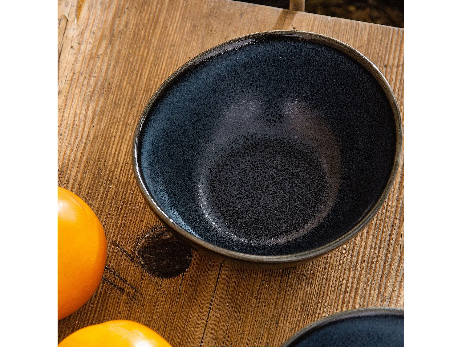 Schale-Set (6er-Set)  - Porzellan - schwarz - TIME BLACK