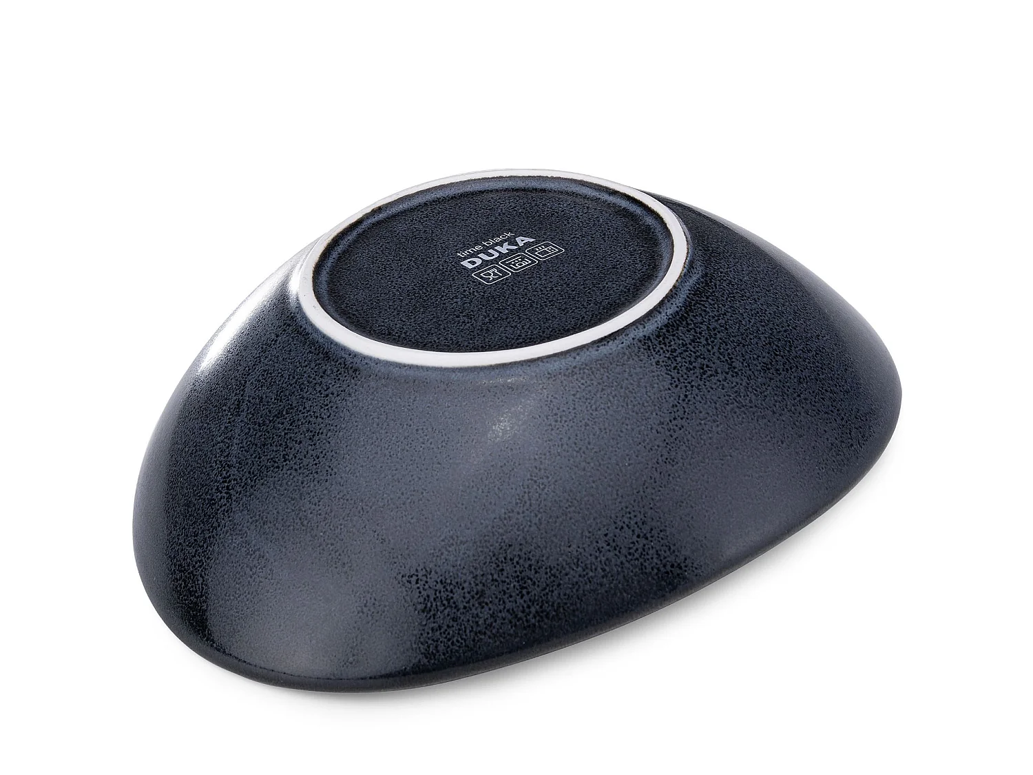 Lowboard  - Glas Weiß/Eiche Wotan Dekor - DAMINO