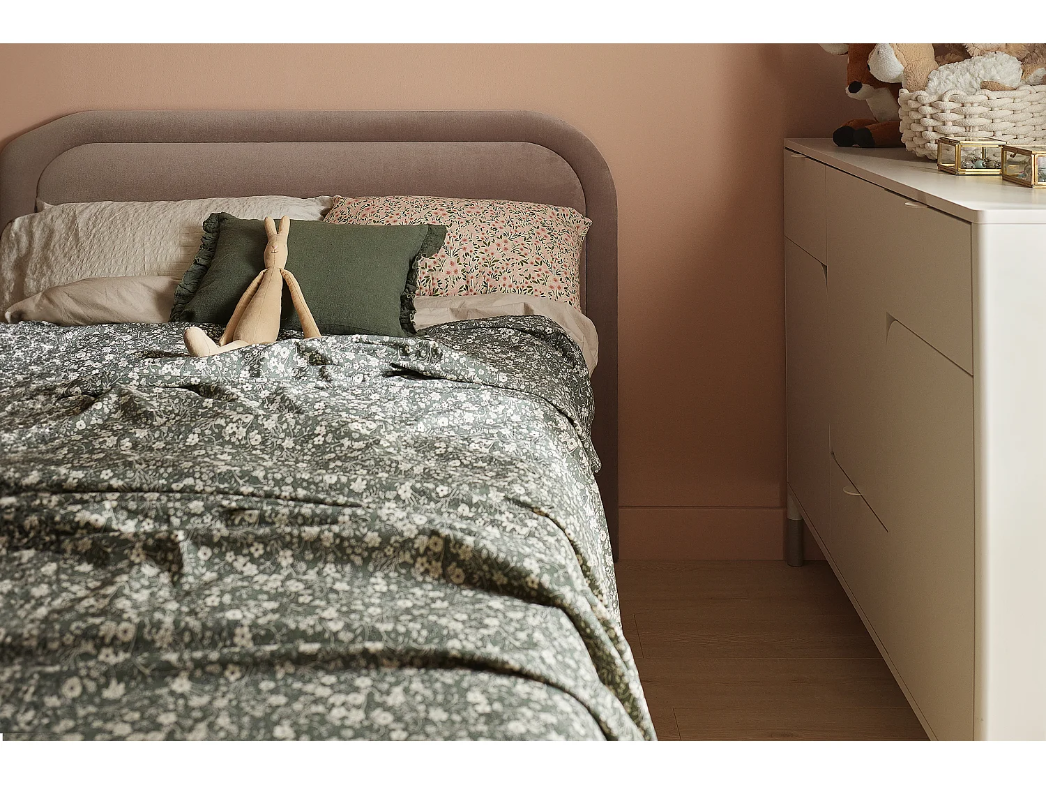 Kommode mit Schubladen  - Creme - CATTA