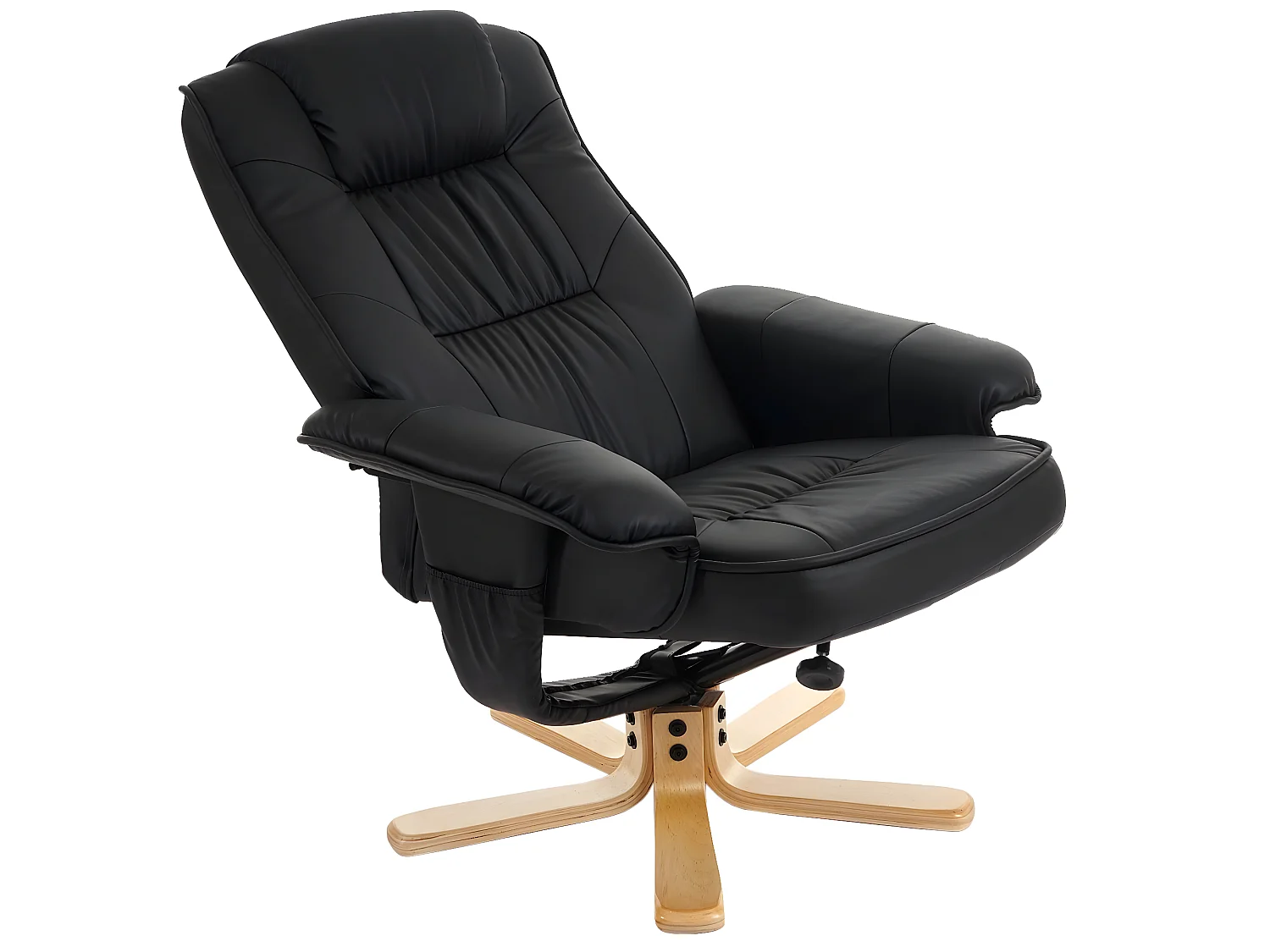 Sillón relax H56,  negro