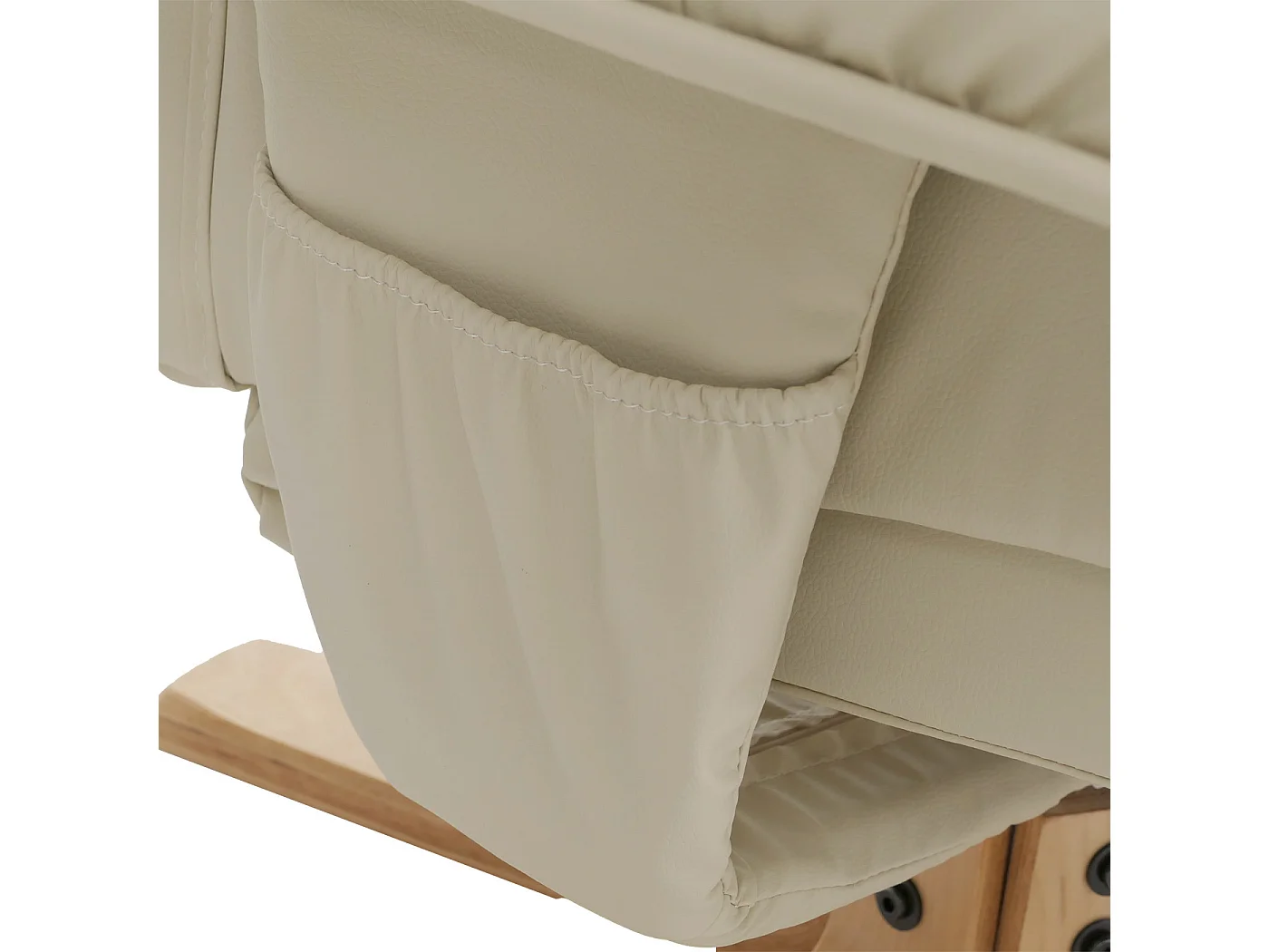 Fauteuil de relaxation H56,  crème