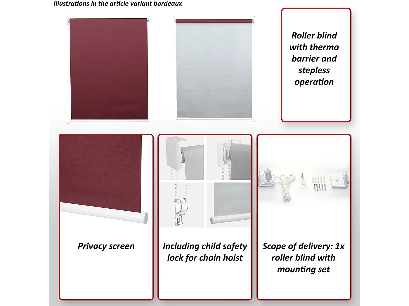 Store à enrouleur MCW-D52,  vert clair