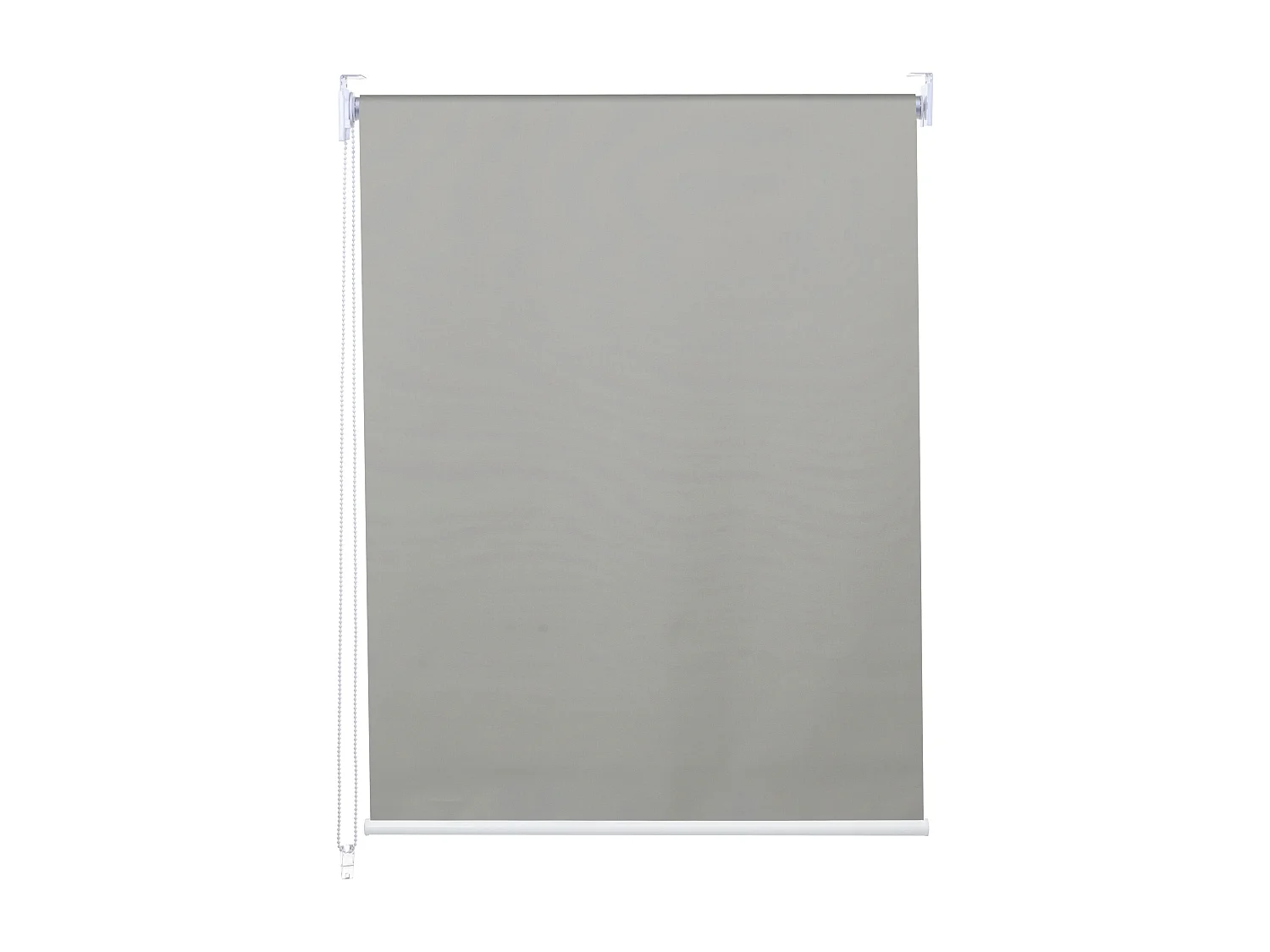 Rollo MCW-D52, Fensterrollo Seitenzugrollo Jalousie, 70x160cm Sonnenschutz Verdunkelung blickdicht, grau