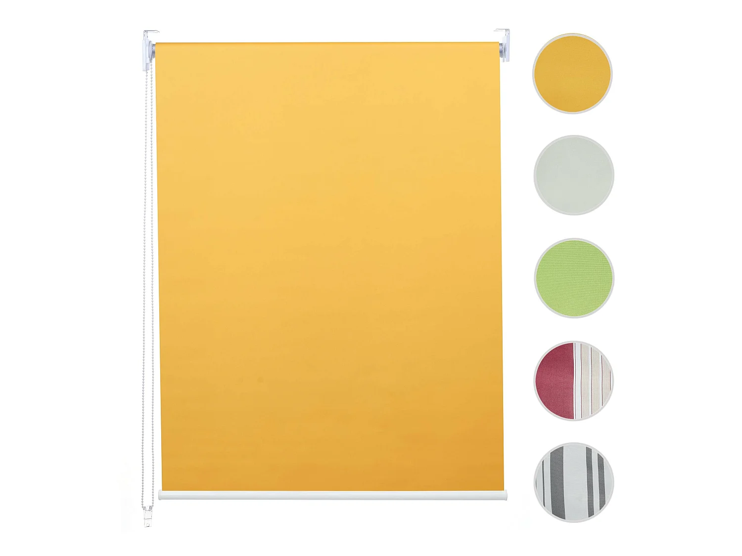 Store à enrouleur MCW-D52,  jaune