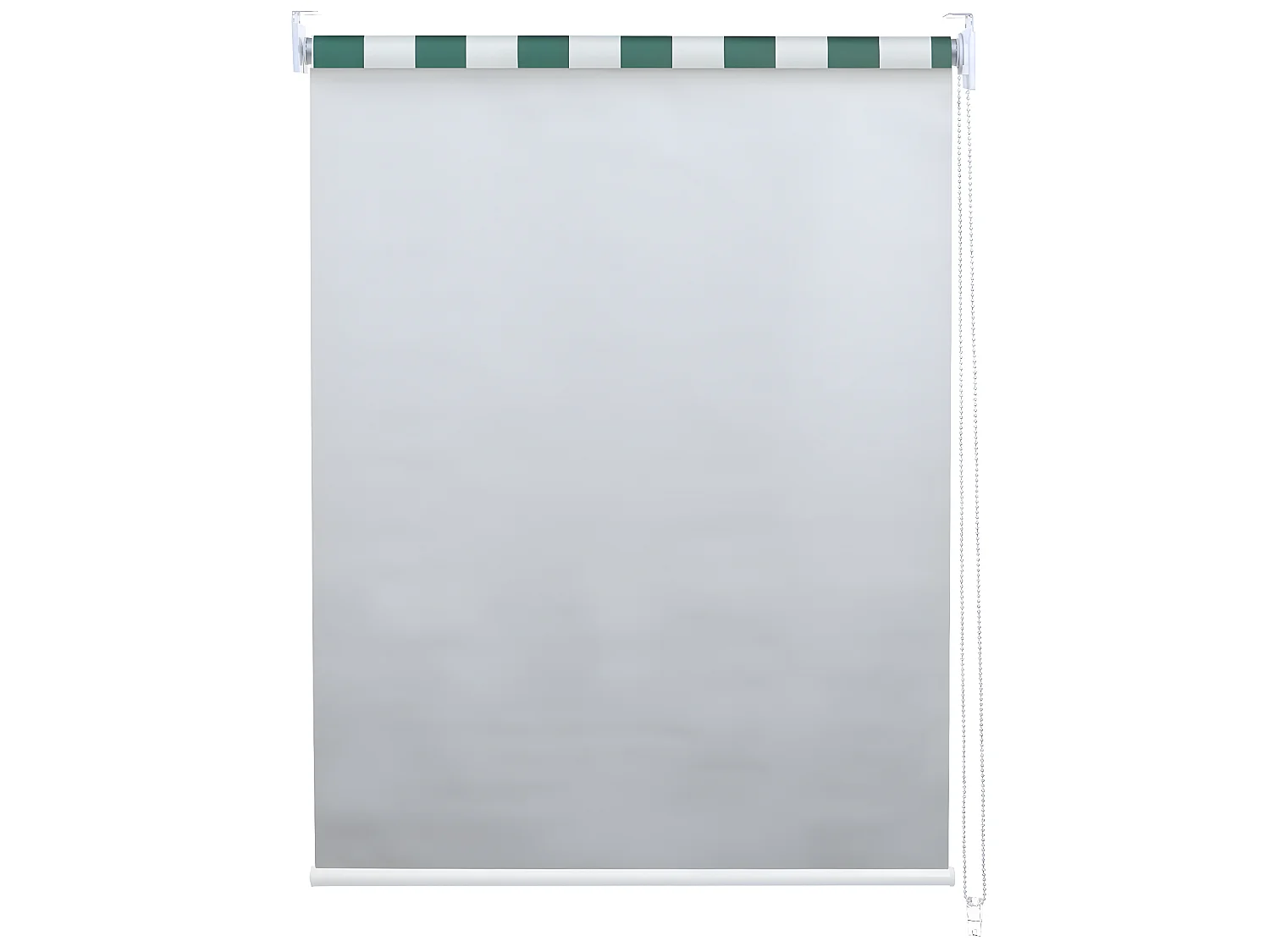 Estor enrollable MCW-D52 (juego de 4),  verde/blanco