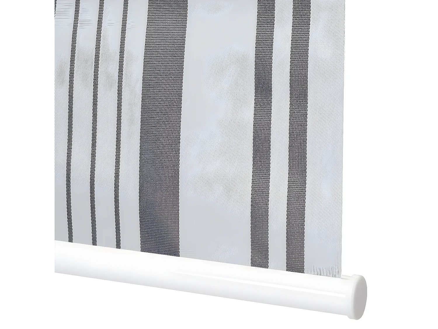 Store à enroulement MCW-D52 opaque,  gris/blanc