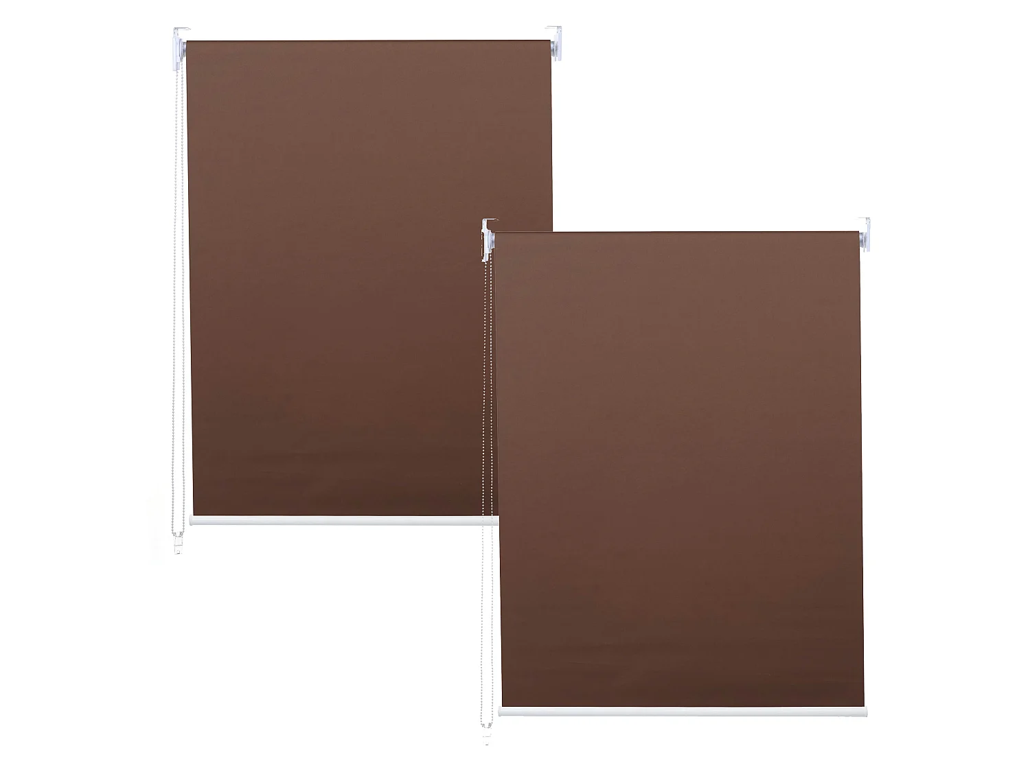 Rolgordijn MCW-D52 (set van 2),  bruin