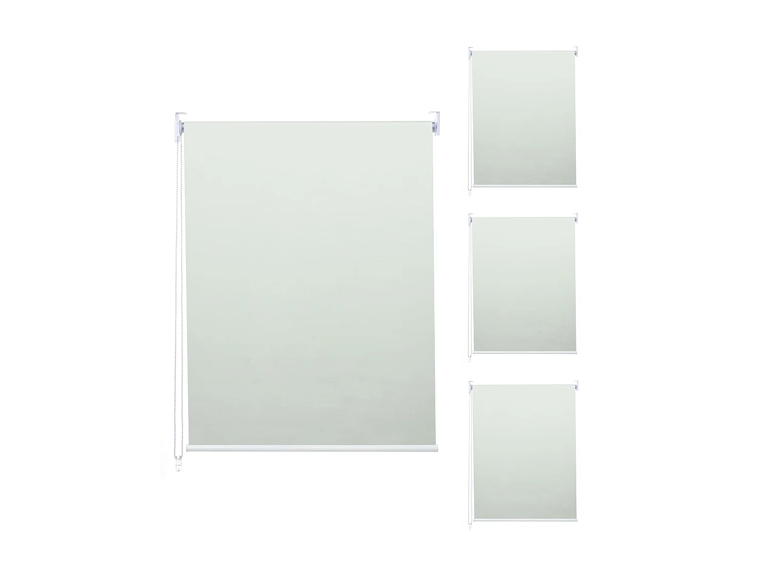 Store à enroulement MCW-D52 (set de 4),  crème