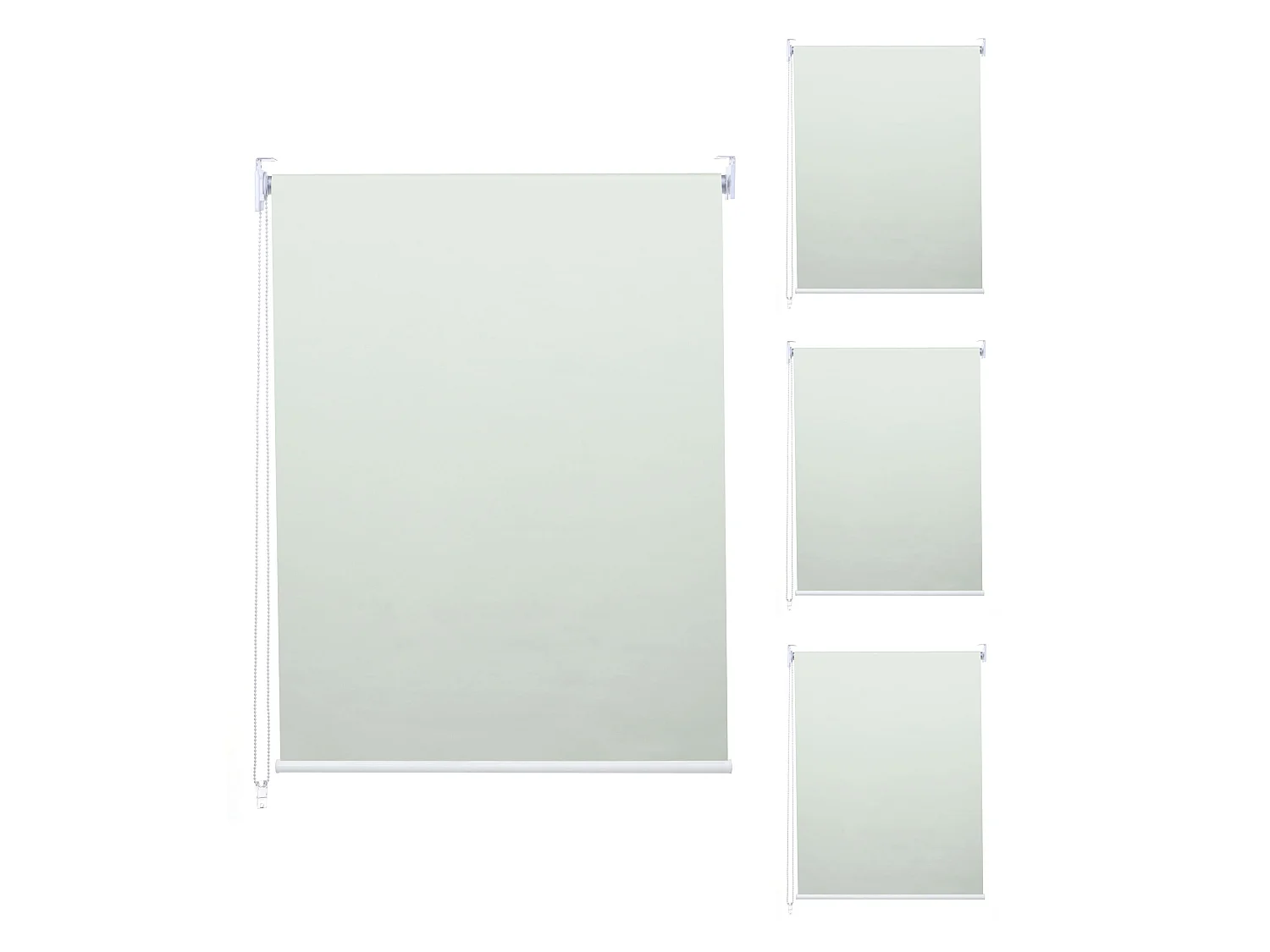 Store à enroulement MCW-D52 (set de 4),  crème